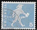 Stamps : Europe : Switzerland :  Suiza-cambio