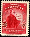Stamps America - Paraguay -  Centenario del fallecimiento del dictador Dr. FRANCIA.