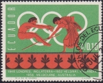 Stamps Ecuador -  Salto de Longitud