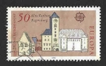Stamps Germany -  1271 - Ayuntamiento de Ratisbona