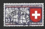 Stamps : Europe : Switzerland :  250 - Exposición de Artesanías