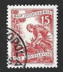 Stamps Yugoslavia -  347 - Granjera