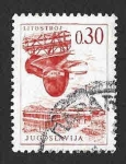 Stamps : Europe : Yugoslavia :  834 - Fabrica de Turbinas