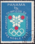 Stamps : America : Panama :  JJ.OO. Grenoble 1968
