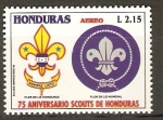 Stamps Honduras -  SCOUTS  DE  HONDURAS