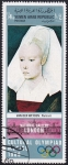 Stamps Yemen -  Retrato de mujer, Van der Weyden