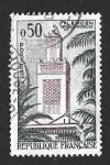 Stamps France -  1286 - Mezquita de Tlemcen