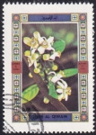 Sellos de Asia - Emiratos rabes Unidos -  Flor
