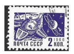 Stamps Russia -  3258 - Satélite 