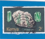 Sellos de Africa - Kenya -  mineral