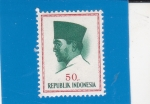 Stamps : Asia : Indonesia :  PRESIDENTE SUKARNO
