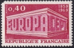 Sellos de Europa - Francia -  Europa '69