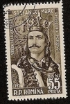 Stamps Romania -  Esteban III de Moldavia - Esteban el Grande