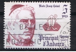 Stamps Andorra -  Bisbe Josep Caixal  Principat  d´Andorra