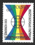 Sellos de Europa - Polonia -  1899 - XXV Congreso de la Unión Cooperativa Internacional