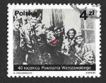Stamps Poland -  2634 - XL Aniversario del Levantamiento de Varsovia