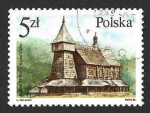 Sellos de Europa - Polonia -  2767 - Iglesia en Bączal Dolny