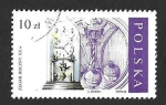 Stamps Poland -  2850 - Relojes en el Museo Artístico y Artesanías de Precisión