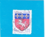 Stamps France -  ESCUDO DE SAINT-LO