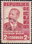 Sellos de America - Cuba -  General Antonio Maceo