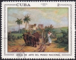 Sellos de America - Cuba -  La carreta, Federico Américo