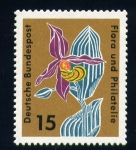 Stamps : Europe : Germany :  Flora y filatelia