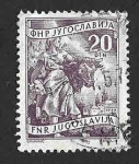 Sellos de Europa - Yugoslavia -  348 - Ganadera