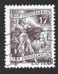 Stamps : Europe : Yugoslavia :  348A - Ganadera