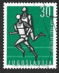 Sellos de Europa - Yugoslavia -  674 - VII Campeonato Europeo de Atletismo