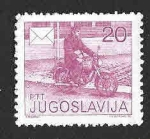 Stamps Yugoslavia -  1796 - Cartero