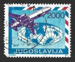 Stamps Yugoslavia -  1810A - Avión
