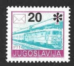 Sellos de Europa - Yugoslavia -  2173 - Tren Correo