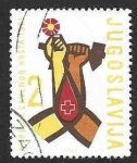 Stamps Yugoslavia -  RA25 - Cruz Roja