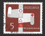 Sellos de Europa - Yugoslavia -  RA27 - Cruz Roja