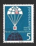 Stamps Yugoslavia -  RA29 - Cruz Roja