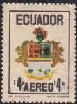 Stamps Ecuador -  escudo Fuerzas Armadas