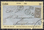 Stamps Cuba -  Día del sello '82