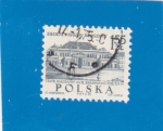 Stamps Poland -  Varsovia, teatro Narodowi