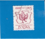 Stamps Poland -  ESCUDO 