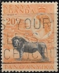 Stamps : Africa : Kenya :  León