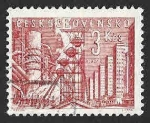 Stamps Czechoslovakia -  1047 - 400º Aniversario de la Ciudad de Kladno 