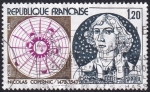 Stamps : Europe : France :  Nicolás Copérnico