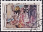 Stamps Cuba -  El Dúo, Fortuny
