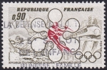 Stamps France -  Sapporo 1972