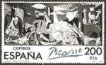 Stamps Spain -  2630 - Centº de Picasso, El Guernica en España