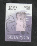 Stamps : Europe : Belarus :  761 - Torre de Kamianets