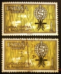 Stamps Spain -  ESPAÑA 1962 Campaña mundial antimalaria