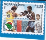 Stamps Nicaragua -  XIV JUEGOS CENTROAMERICANOS Y DEL CARIBE