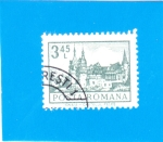 Stamps Romania -  castillo de sinaia