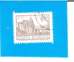 Stamps Romania -  castillo Hunedoara